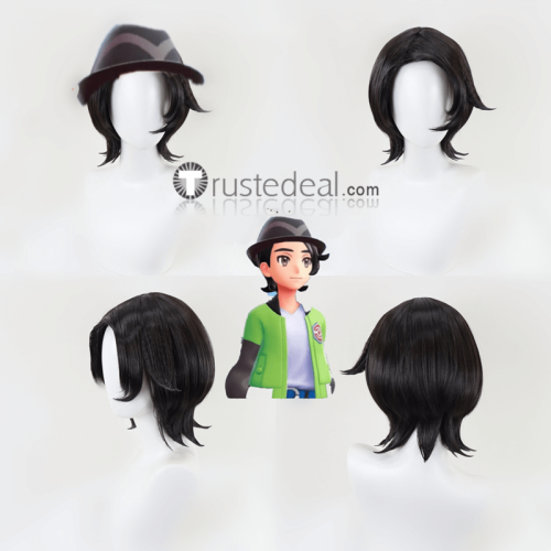 Pokemon Legends Z-A Protagonist Urbain Taunie Pink Black Styled Cosplay Wig