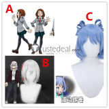 My Hero Academia Ochaco Uraraka Uravity Nejire Hado Fuyumi Todoroki Styled Cosplay Wig