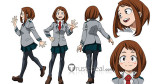My Hero Academia Ochaco Uraraka Uravity Nejire Hado Fuyumi Todoroki Styled Cosplay Wig
