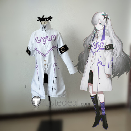 CeVIO VoiSona Kamitsubaki SEKAI CeVIO AI White Cosplay Costume