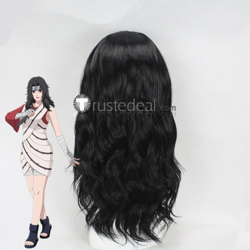 Naruto Yuuhi Kurenai Black Styled Cosplay Wig
