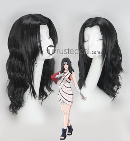 Naruto Yuuhi Kurenai Black Styled Cosplay Wig