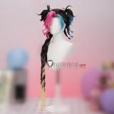 League of Legends LOL Arcane 2 Isha Blue Jinx Lovestruck Wild Rift Cosplay Wig