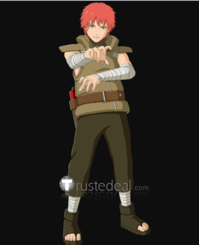 Naruto Sasori Red Styled Cosplay Wig Cosplay Costume