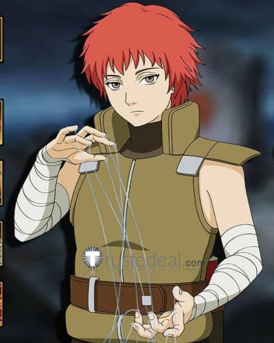 Naruto Sasori Red Styled Cosplay Wig Cosplay Costume