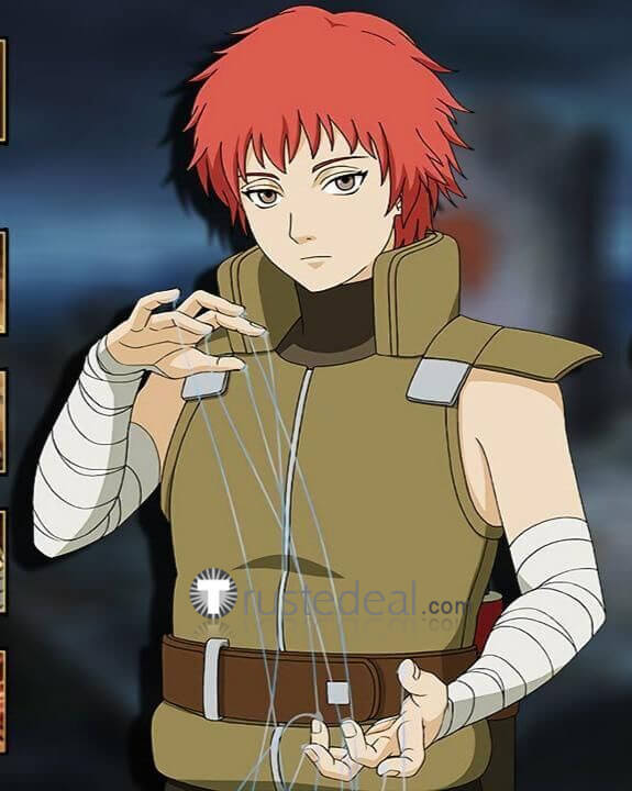 Naruto Sasori Red Styled Cosplay Wig Cosplay Costume