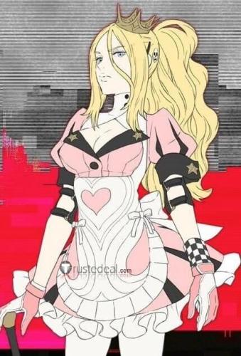 Commission No More Heroes Bad Girl Pink Cosplay Costume