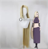Naruto TenTen Yamanaka Ino Blonde Brown Ponytail Styled Cosplay Wig