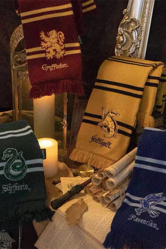 Harry Potter Embroidery Scarf