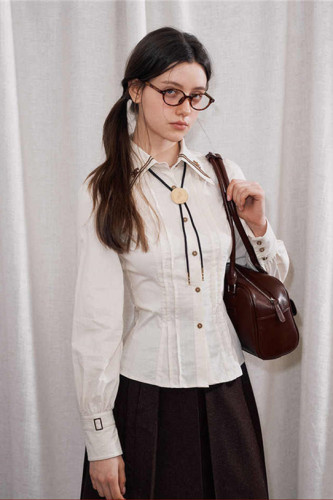 Kyouko & Harry Potter Collaborated Slim Fit Long Sleeves Blouse