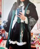 Astrologer Halloween Magic Cape, Blouse, Skirt and Necktie