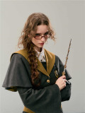 Kyouko & Harry Potter Co-signed Sailor Collar Dress with Detachable Cape