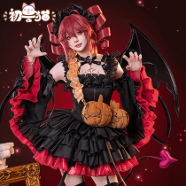 (BFM) ChuShouMao Vocaloid Kasane Teto Halloween Little Devil Cosplay Costume