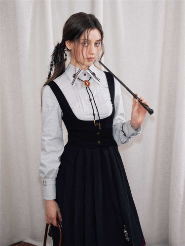 Kyouko & Harry Potter Collaborated Slim Fit Long Sleeves Blouse