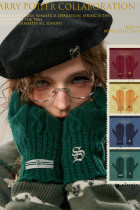 Kyouko & Harry Potter Collaborated Plush Halter Gloves