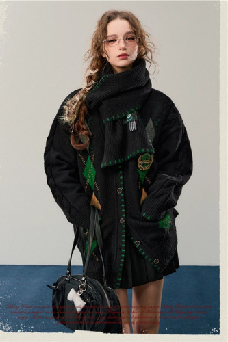 Kyouko & Harry Potter Collaborated Argyle Cardigan