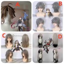 Honkai Star Rail Welt Yang Joachim Nokianvirtanen Boothill Trailblazer Male Female Protagonist Prestyled Cosplay Wig