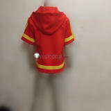 Digimon Universe Appli Monsters Shinkai Haru Red Coat Cosplay Costume