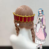 One Piece Usopp Headset Glasses Nefertari Vivi Hairpiece Cosplay Props Accessory