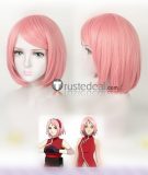 Naruto Sakura Haruno Pink Cosplay Wig