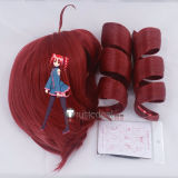 VOCALOID Kasane Teto Red Ponytails Twin Drills Cosplay Wig 2