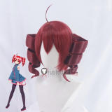 VOCALOID Kasane Teto Red Ponytails Twin Drills Cosplay Wig 2
