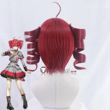 VOCALOID Kasane Teto Red Ponytails Twin Drills Cosplay Wig 2