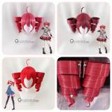 VOCALOID Kasane Teto Red Ponytails Twin Drills Cosplay Wig