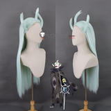 Pokemon Black and White Team Plasma Ghetsis Blue Coral Helena Hex Maniac Purple Styled Cosplay Wig