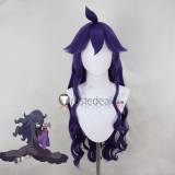 Pokemon Black and White Team Plasma Ghetsis Blue Coral Helena Hex Maniac Purple Styled Cosplay Wig