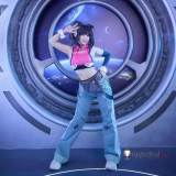 Overwatch 2 LE SSERAFIM D.Va Mercy Juno Ashe Illari Cosplay Costume