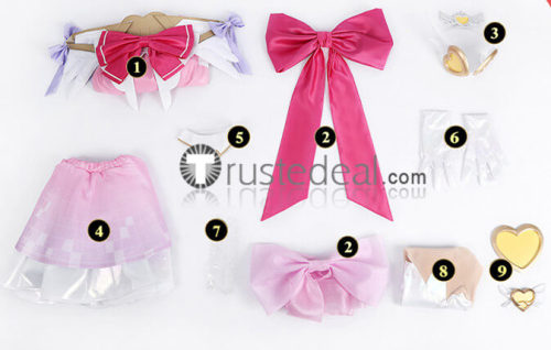 Overwatch 2 Mythic Skin Juno Hear of Hope Magical Girl Juno Pink Cosplay Costume