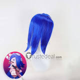 Splatoon 3 Shiver Hohojiro The Cold-Blooded Bandit Agent 8 Octoling Pink Blue White Styled Cosplay Wig