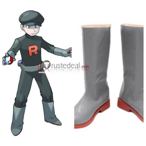 Pokemon Team Rocket Grunts Male Female Black Cosplay Costume