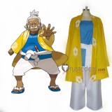 Pokemon Sun and Moon Team Skull Gladion Hala Team Rock Archer Cosplay Costume