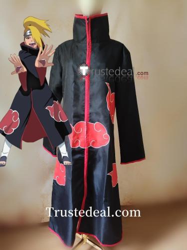 Naruto Deidara Cloak Cosplay Costume