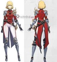 Solo Leveling Cha Hae-In Haein Red White New Cosplay Costume