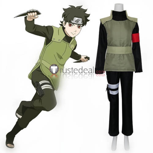 Boruto Naruto Next Generations Mirai Sarutobi Cosplay Costume