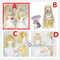 Pokemon Sun And Moon Lillie Long Ponytail Blonde Styled Cosplay Wig