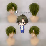 Prince of Tennis Tezuka Kunimitsu Seiichi Yukimura Keigo Atobe Purple Green Blue Styled Cosplay Wig