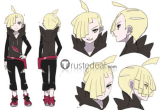 Pokemon Sun And Moon Pokemon SM Gladion Doctor Mohn Sword and Shield Melony Nate Styled Cosplay Wig