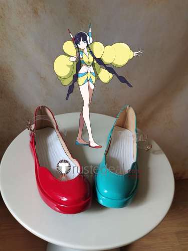 Pokemon Serena Elesa Yellow Brown Cosplay Boots Shoes