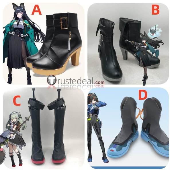 Zenless Zone Zero ZZZero Hoshimi Miyabi Corin Wickes Zhu Yuan Cosplay Shoes Boots