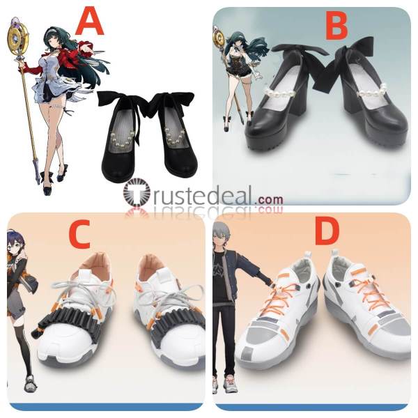 Zenless Zone Zero ZZZero Astra Yao Chandelier Wise Belle Cosplay Shoes Boots
