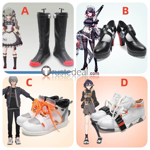 Zenless Zone Zero ZZZero Corin Wickes Wise Belle Ellen Joe Cosplay Shoes Boots 2
