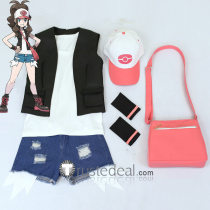 Pokemon Black and White Hilda Touko Cosplay Costume Daily Wear Version