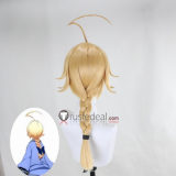 BLAZBLUE Kokonoe Mercury Es Mitsurugi Naoto Kurogane Brown Blonde Pink Styled Cosplay Wig