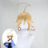 BLAZBLUE Kokonoe Mercury Es Mitsurugi Naoto Kurogane Brown Blonde Pink Styled Cosplay Wig