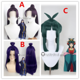 Kusuriya no Hitorigoto The Apothecary Diaries Jinshi Maomao Green Purple Lace Front Styled Cosplay Wig