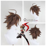 BLAZBLUE Kokonoe Mercury Es Mitsurugi Naoto Kurogane Brown Blonde Pink Styled Cosplay Wig
